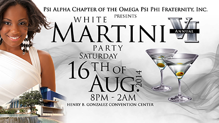 All White Martini Party 2014